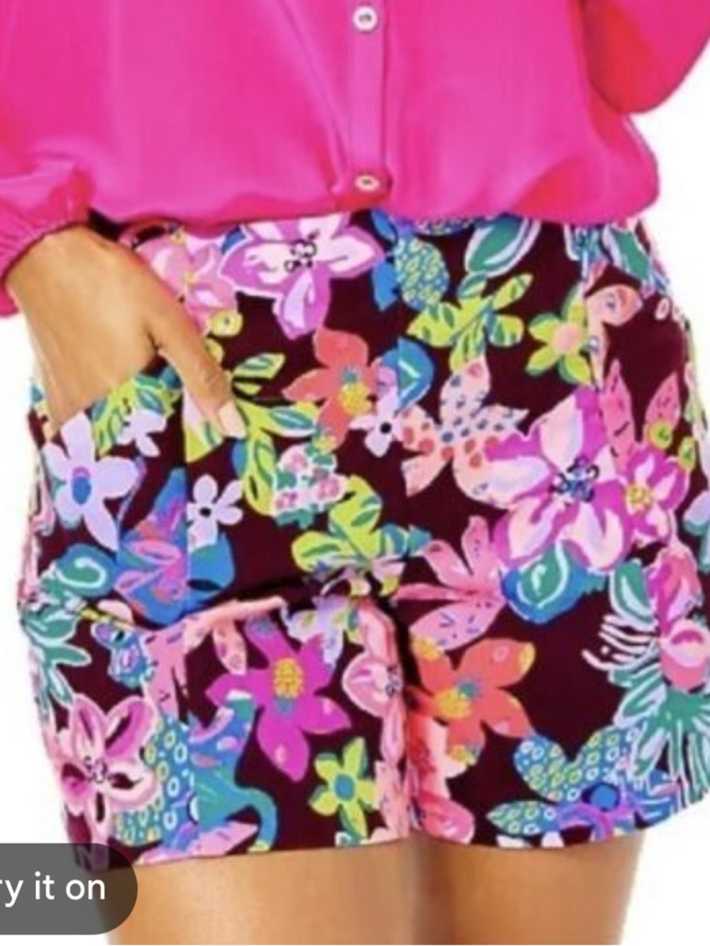 Lilly Pulitzer NWT Arabeth Stretch Shorts